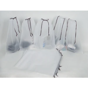 10LU Set 30*40CM (Large) Su Geçirmez Büzme İpli Tatil Çantası 