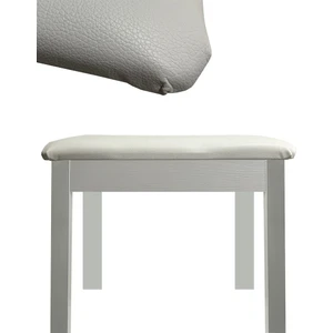 TBX-144WH Üst Kalite Piyano Taburesi Gizli Bölmeli Beyaz Renk (32x54x48)