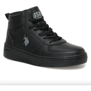 U.S. Polo Assn. Aristo Hi Erkek Siyah Bilekli Sneaker