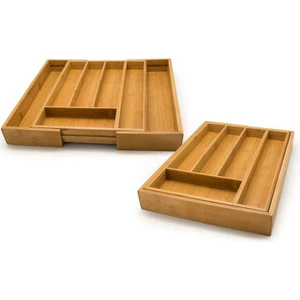 Bambu Kaşıklık  5 ve 7 Bölmeli Ayarlanabilir