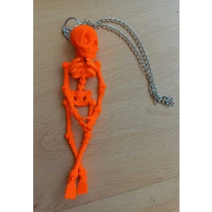 Çizgi 3D Iskelet Ayna Süsü (Hareketli)
