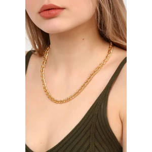 Kadın Altın Kaplama Choker Zincir Kolye
