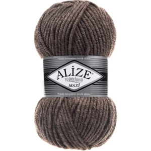 Süperlana Maxi El Örgü Ipi 5 Adet 100 Gram 240 Sütlü Kahve Melanj