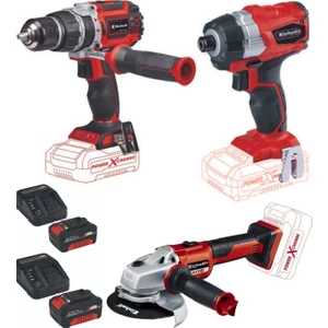 Te-Cı 18 Li Bl Vidalama Tp-Cd 18/60 Li-I Bl Matkap Axxio 125MM Avuç Taşlama 2X4.0AH Akülü Kömürsüz Set