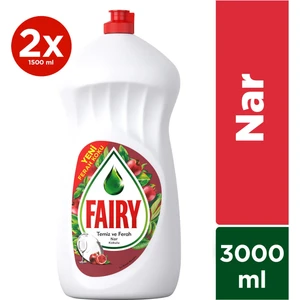Nar Sıvı Bulaşık Deterjanı 2 x 1,5 lt