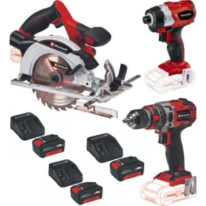 Te-Ci 18 Bl Vidalama Te-Cd 18/50 Li-I Bl Matkap Te-Cs 18/165/1 Daire Testere 3X4.0AH Set