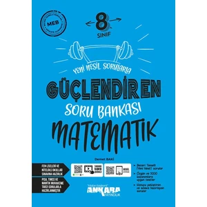 Ankara Yayıncılık 8.Sınıf LGS Güçlendiren Matematik Soru Bankası