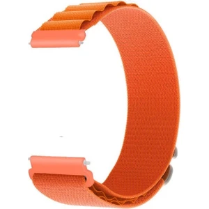 Amazfit Bip 3 Pro Kordon Ayarlanabilir Kademeli Naylon HS25 Turuncu