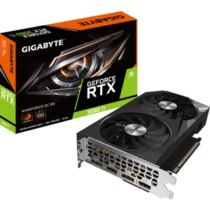 GIGABYTE RTX 3060Ti Windforce OC 8GB GDDR6 256 Bit Nvidia Ekran Kartı GV-N306TWF2OC-8GD