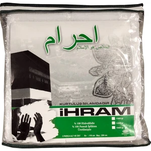 Ihram 1250 Gr. Optikli - Hac ve Umre Için Ihram - 1 Adet