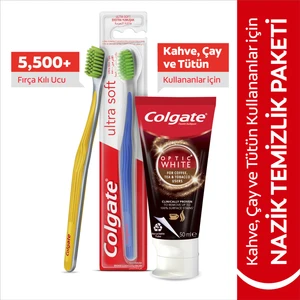 Optic White Kahve,çay ve Tütün Kullananlar Için 50ML + Ultra Soft Yumuşak Diş Fırçası