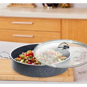 ZK-056 Zeyna 32 cm Granit Pilav Karnıyarık Tencere