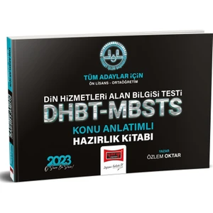Yargı Yayınevi  2023 DHBT - MBSTS Diyanet İşleri Başkanlığı Tüm adaylar İçin Din Hizmetleri Alan Bilgisi Testi Konu Anlatımlı Hazırlık Kitabı