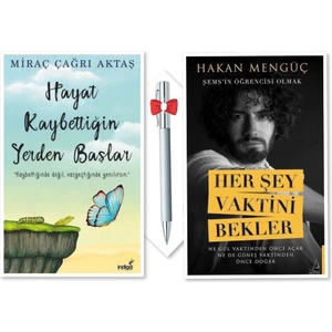 Hayat Kaybettiğin Yerden Başlar - Her Şey Vaktini Bekler - 2 Kitap