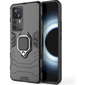 Shin-Wo Xiaomi Mi 12T/12T Pro Için Telefon Kılıfı [düşmeye Karşı Koruma] Araba Manyetik Halka Tutuculu (Yurt Dışından)