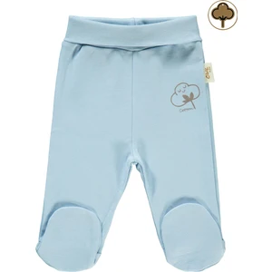 Civil Baby Bebek Organik Patikli Tek Alt 0-6 Ay Mavi