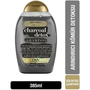 Organix Charcoal Detox Arındırıcı Sülfatsız 385 ml