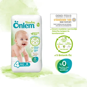 Botanika Bebek Bezi Deneme Paketi Maxi 8’li (7-14 Kg)
