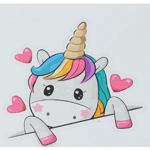 Unicorn Sticker  Klozet Banyo Wc Sticker