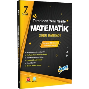 Tonguç Akademi 7. Sınıf Imt Matematik Temelden Yeni Nesile Soru Bankası