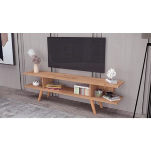 Eko Atlantik Çam Ahşap Ayaklı 160 cm Tv Sehpası