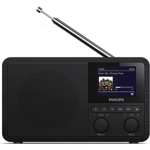 TAPR802/12  Dab+Fm  Saatli Radyo (Bluetooth, Kapanma Zamanlayıcısı, Çift Alarm, Spotify Connect) Siyah