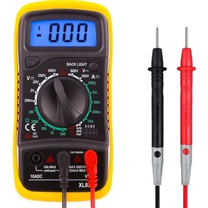 XL830L Dijital Multimetre LED Ekranlı Avometre Mini Ölçü Aleti
