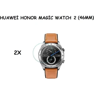 Huawei Honor Magic Watch 2 (46MM) Uyumlu (2 Adet) Ekran Koruyucu Nano Jelatin