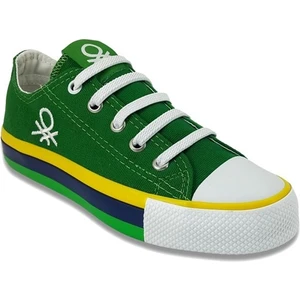 30175F Benetton  Çocuk Spor Ayakkabı Yeşil