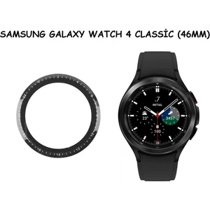 Samsung Galaxy Watch4 Classic (46MM) 3D Tam Kaplayan ( Yüksek Kalite ) Kırılmaz Nano Ekran Koruyucu