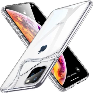 Aqua Aksesuar iPhone 11 Pro Köşe Korumalı Şeffaf Darbe Emici Telefon Kılıfı