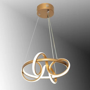 TT Aydınlatma TT003-ESK Tt Aydınlatma Sarmal Modeli Eskitme Boyalı LED Avize