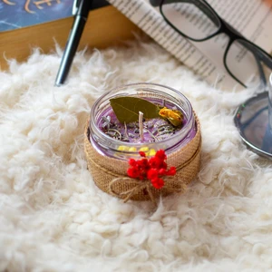 Trend Mum Iskandinav Tarzı Özel Tasarım Ylang Ylang Kokulu Mum, Hediyelik Mum