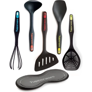 Modern Peri Set Kaşık-Kepçe-Spatula-Çırpıcı-Kevgir Hsgl