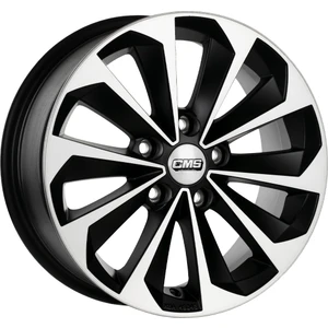 CMS-822-01 7.0X16"-5X114.3 ET45 67.2 Diamond Matt Black Jant (4 Adet)