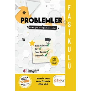 Günay Yayınları Günay Tyt Matematik Problemler Fasikülü Soru Bankası