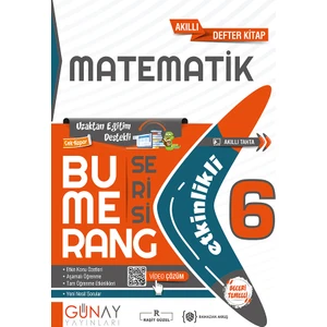 Günay Yayınları Gün&Ay Yayınları 6. Sınıf Bumerang Etkinlikli Matematik