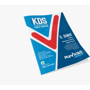 Mavitikli Yayıncılık 5.sınıf Kds 6'lı Paket Deneme