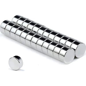 Dünya Magnet 25 Adet Yuvarlak Güçlü Neodyum Mıknatıs (5x3 Mm) Çap: 5 mm x Kalınlık: 3 mm
