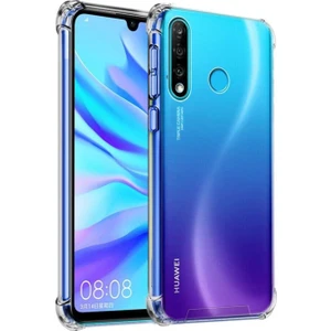 Kzy Huawei P30 Lite Kapak Antişok Airbag Köşe Korumalı Silikon Şeffaf Kılıf