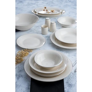 Bria 12 Kişilik 60 Parça Yemek Takımı - Silver