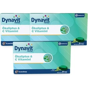 Herbal Mentol & Okaliptus 16 Pastil 3 Adet