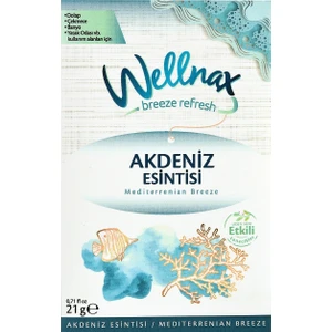 Wellnax Breeze Refresh Dolap ve Çekmece Kokusu Akdeniz Esintisi Kesesi X1
