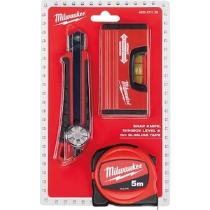 3 Lü Maket Bıçağı+Metre+Minibox Terazi Seti