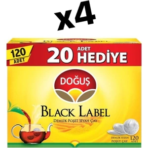 Black Label Demlik Poşet Çay 4lü
