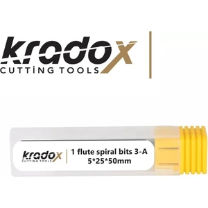 Dinamik Reklam Kradox Cnc Router Bıçağı Cnc Ucu 5*25*50MM Düz