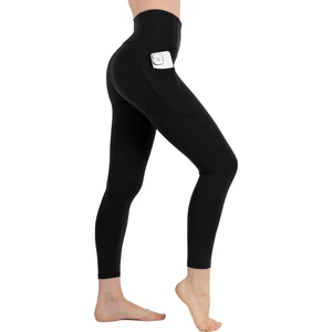 Ultra Yumuşak Yüksek Bel 3 Cepli Toparlayıcı Push Up Iç Göstermez Egzersiz Yoga Kadın Taytı