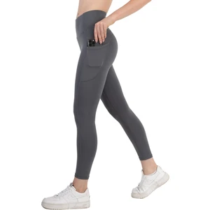 Ultra Yumuşak Yüksek Bel 3 Cepli Toparlayıcı Push Up Iç Göstermez Egzersiz Yoga Kadın Taytı