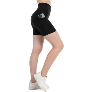 Ultra Yumuşak Yüksek Bel 3 Cepli Toparlayıcı Push Up Iç Göstermez Egzersiz Yoga Kadın Şortu