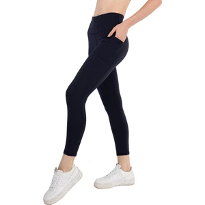 Ultra Yumuşak 7/8 Boy Yüksek Bel 3 Cepli Toparlayıcı Push Up Iç Göstermez Yoga Kadın Taytı